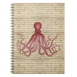 Carnet Poulpe vintage
