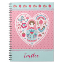 Poupée russe jolie rose Matryoshka