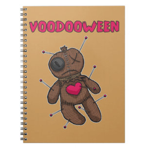 Carnet Poupée vaudou - Jouet d'Halloween