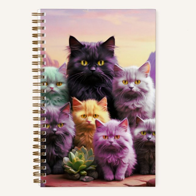 Carnet pour amoureux des chats (Recto)