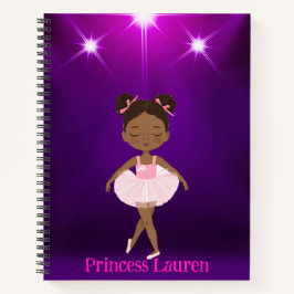 Carnet pour enfants danseurs personnalisés