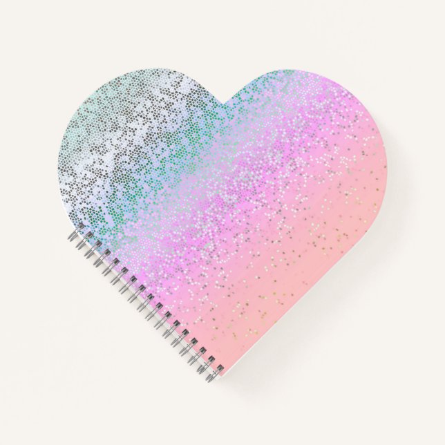 Carnet Poussière étoile Parties scintillant d'ordinateur  (Devant)