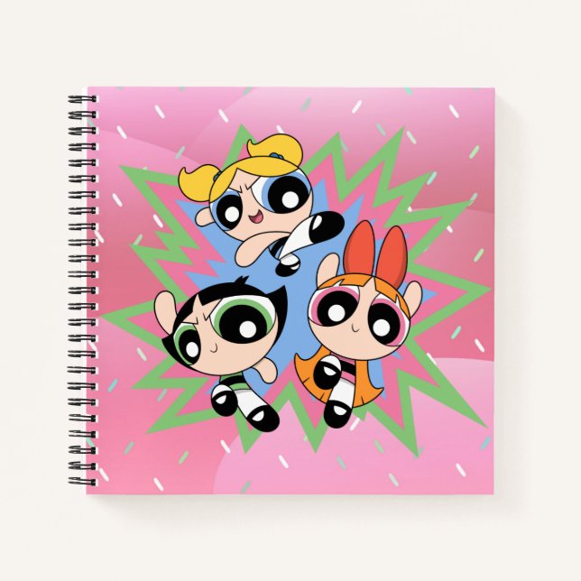 Carnet Powerpuff Girls Powfactor (Devant)