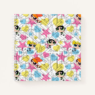 Carnet Powerpuff Girls Townsville Pattern