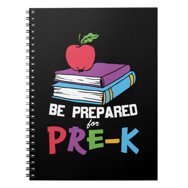 Carnet Pré-Maternelle Être Préparé Pour Prématernelle (Devant)
