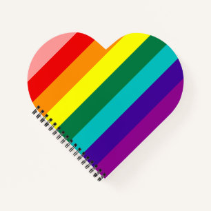 Carnet Premier drapeau Rainbow Pride