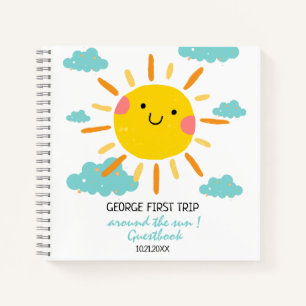 Carnet Premier Voyage Autour Du Soleil 1Er Anniversaire L