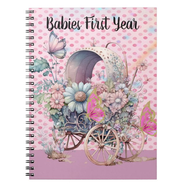 Carnet première année de bébé (Devant)