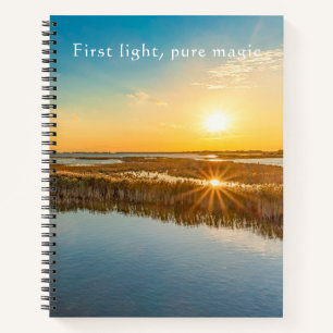 Carnet Première Lumière Marais de Pure Magie 
