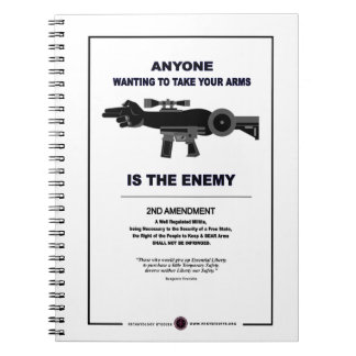 Carnet Prendre les armes - 2e amendement