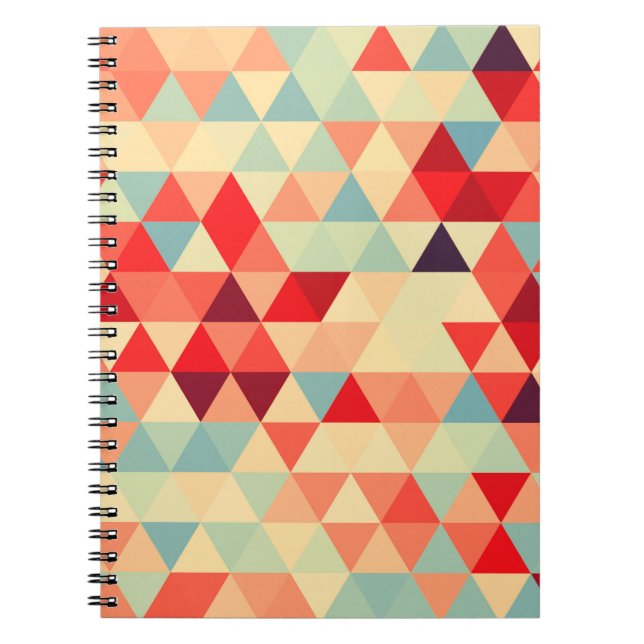 Carnet Pretty triangle pattern II + your ideas (Devant)