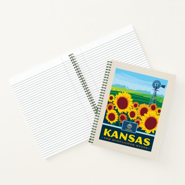 Carnet Pride d'état | Kansas (Intérieur)