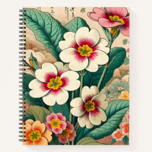 Carnet Primrose japonaise