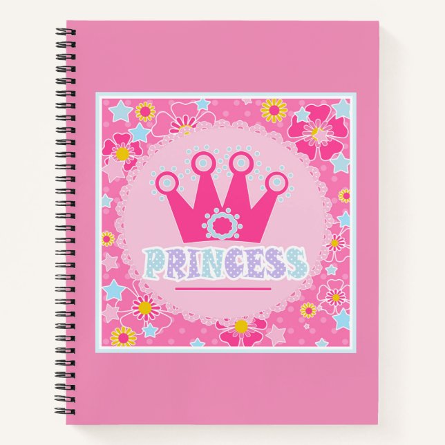 Carnet Princesse (Devant)