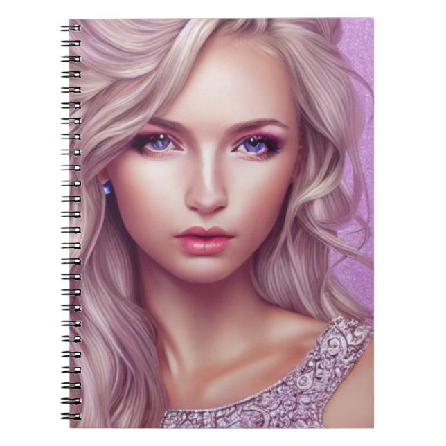 Carnet princesse adolescente (Devant)