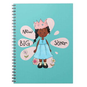 Carnet Princesse Big Soeur Africaine Américaine