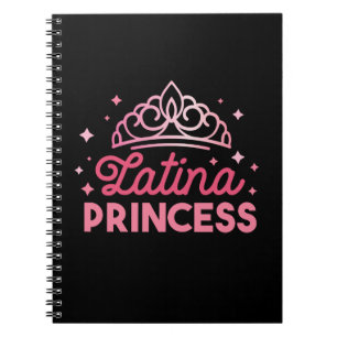 Carnet Princesse Latina Rose