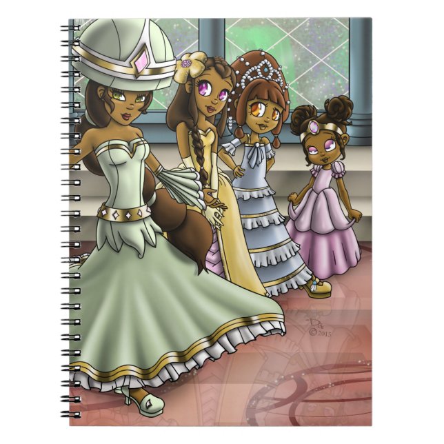 Carnet Princesse noire (Devant)