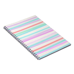 Carnet Printemps couleurs d'été en rayures