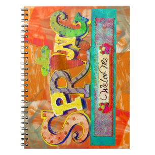 Carnet Printemps de bienvenue
