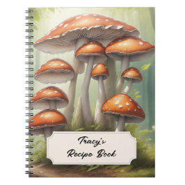 Carnet Printemps des champignons super