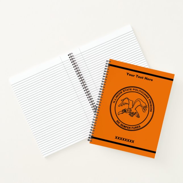 Carnet Prison des politiciens de l'Illinois (Intérieur)