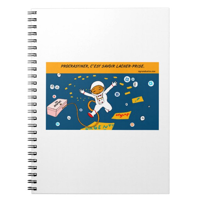 Carnet Procrastiner sa To Do List (Devant)