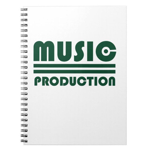 Carnet Production musicale (Devant)