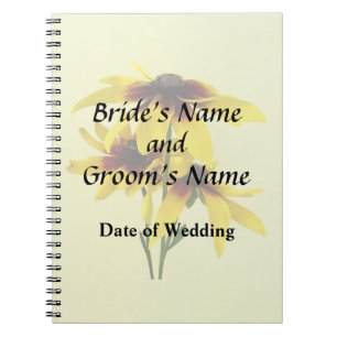 Carnet Produits de mariage Susan aux yeux noirs bruns et