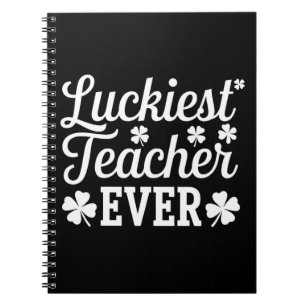 Carnet Prof le plus chanceux enseignant la Saint-Patrick