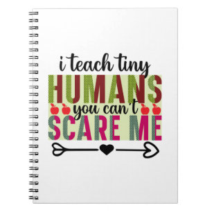 Carnet Professeur Art I Enseigner Minuscules Humains