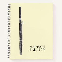 Carnet Professeur de musique Bassoon