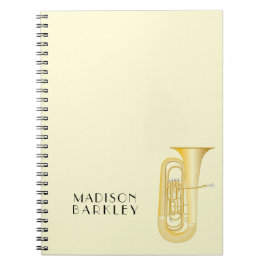 Carnet Professeur de musique Tuba