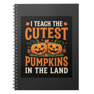 Carnet Professeur Halloween Conception de citrouilles les