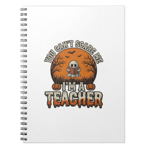 Carnet Professeur Halloween Vous Ne Pouvez Pas M'effrayer
