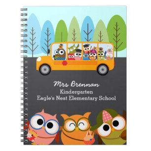 Carnet Professeur personnalisé dans le bus scolaire de C