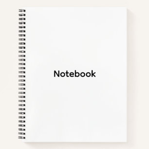 Carnet Professionnel Personnalisé Moderne Minimaliste