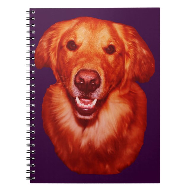 Carnet Profil avant Red Golden Retriever (Devant)