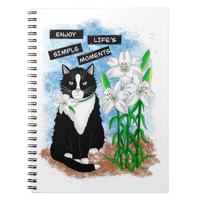 Carnet Profitez des moments simples de la vie | Citation  (Devant)