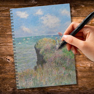 Carnet Promenade Cliff à Pourville Monet