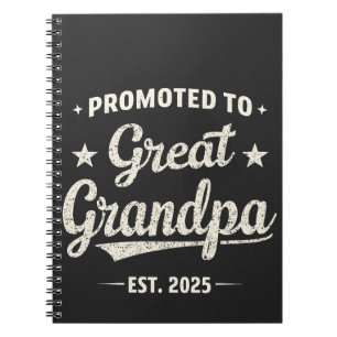 Carnet Promoté pour le cadeau de famille Great Grand-père