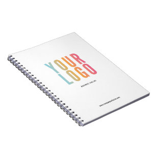 Carnet promotionnel du logo de l'entreprise sur me