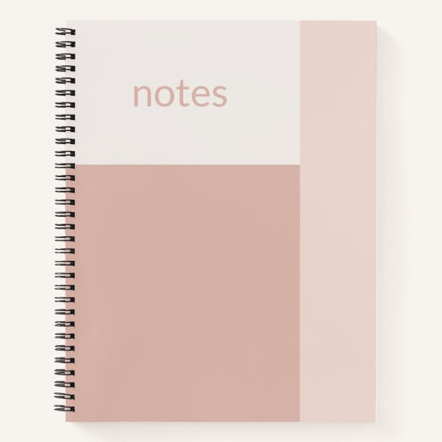 Carnet Propre Crème Lilac fille personnalisable (Devant)