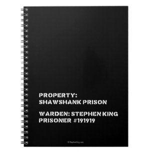 Carnet Propriété : Prison de Shawshank