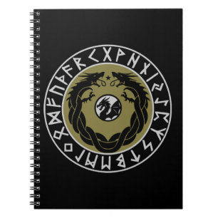 Carnet Protection de Rune Viking Dragon