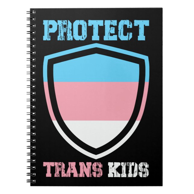 Carnet Protéger les enfants trans (Devant)