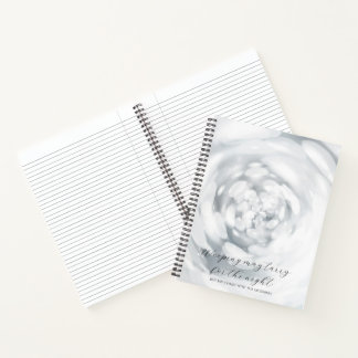 Carnet Psaume 30:5 Étude Biblique Bokeh Personnalisé