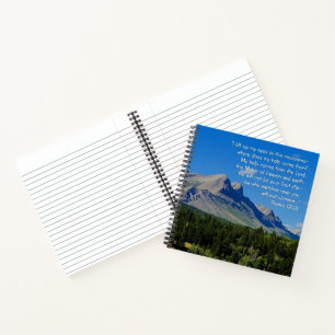 Carnet Psaumes 121:1-3 Inspirationnel