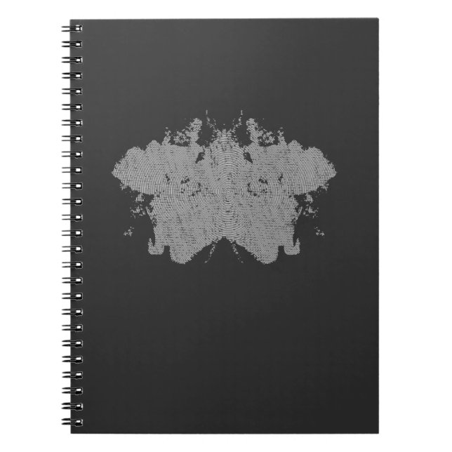 Carnet Psychologie de l'épreuve de tir d'encre de Rorscha (Devant)