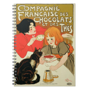 Carnet Publicité par affichage French Company de chocola